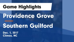 Providence Grove  vs Southern Guilford Game Highlights - Dec. 1, 2017