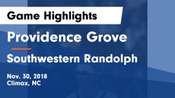 Providence Grove  vs Southwestern Randolph  Game Highlights - Nov. 30, 2018