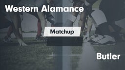 Matchup: Western Alamance vs. Butler 2016