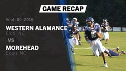 Recap: Western Alamance  vs. Morehead  2016