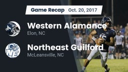 Recap: Western Alamance  vs. Northeast Guilford  2017