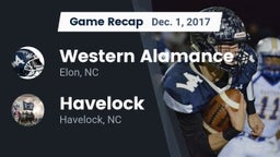 Recap: Western Alamance  vs. Havelock  2017
