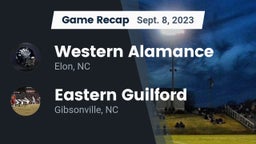 Recap: Western Alamance  vs. Eastern Guilford  2023