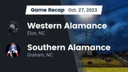 Recap: Western Alamance  vs. Southern Alamance  2023