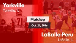 Matchup: Yorkville High vs. LaSalle-Peru  2016
