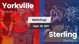 Matchup: Yorkville High vs. Sterling  2017