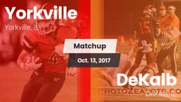 Matchup: Yorkville High vs. DeKalb  2017