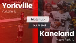 Matchup: Yorkville High vs. Kaneland  2018