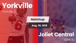 Matchup: Yorkville High vs. Joliet Central  2019