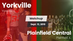 Matchup: Yorkville High vs. Plainfield Central  2019