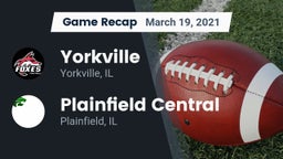 Recap: Yorkville  vs. Plainfield Central  2021