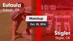 Matchup: Eufaula  vs. Stigler  2016