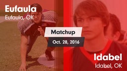 Matchup: Eufaula  vs. Idabel  2016