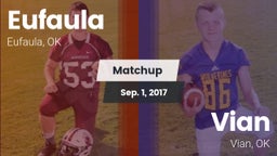Matchup: Eufaula  vs. Vian  2016