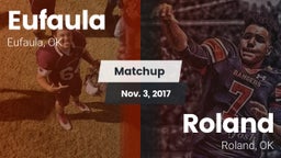 Matchup: Eufaula  vs. Roland  2017