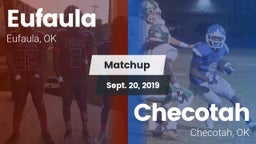Matchup: Eufaula  vs. Checotah  2019