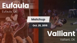 Matchup: Eufaula  vs. Valliant  2019
