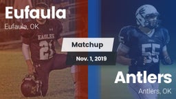 Matchup: Eufaula  vs. Antlers  2019