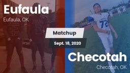 Matchup: Eufaula  vs. Checotah  2020