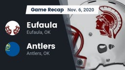 Recap: Eufaula  vs. Antlers  2020