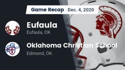 Recap: Eufaula  vs. Oklahoma Christian School 2020