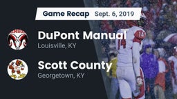 Recap: DuPont Manual  vs. Scott County  2019