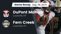 Recap: DuPont Manual  vs. Fern Creek  2019