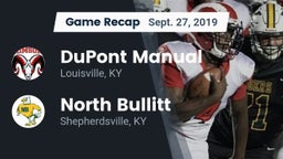 Recap: DuPont Manual  vs. North Bullitt  2019