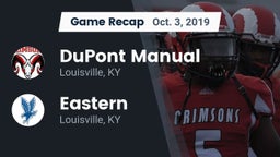 Recap: DuPont Manual  vs. Eastern  2019