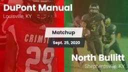 Matchup: DuPont Manual vs. North Bullitt  2020