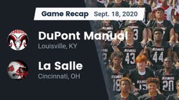 Recap: DuPont Manual  vs. La Salle  2020