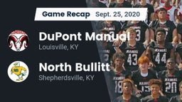 Recap: DuPont Manual  vs. North Bullitt  2020
