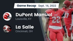 Recap: DuPont Manual  vs. La Salle  2022