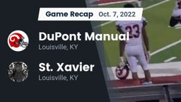 Recap: DuPont Manual  vs. St. Xavier  2022