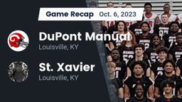 Recap: DuPont Manual  vs. St. Xavier  2023