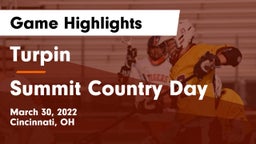 Turpin  vs Summit Country Day Game Highlights - March 30, 2022
