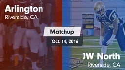 Matchup: Arlington vs. JW North  2016
