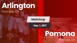 Matchup: Arlington vs. Pomona  2017