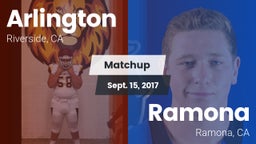 Matchup: Arlington vs. Ramona  2017