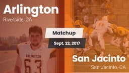 Matchup: Arlington vs. San Jacinto  2017