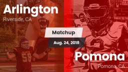 Matchup: Arlington vs. Pomona  2018