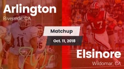 Matchup: Arlington vs. Elsinore  2018