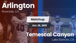 Matchup: Arlington vs. Temescal Canyon  2019