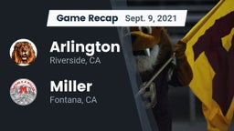 Recap: Arlington  vs. Miller  2021