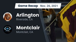 Recap: Arlington  vs. Montclair  2021