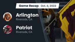 Recap: Arlington  vs. Patriot  2023