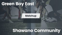 Matchup: East  vs. Shawano Community  - Boys Varsity Football 2016
