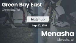 Matchup: East  vs. Menasha  2016