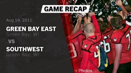 Recap: Green Bay East  vs. Southwest  2011
