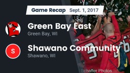 Recap: Green Bay East  vs. Shawano Community  2017